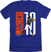 Ronny Mauricio Name and Number MLBPA tee blue In The Clutch